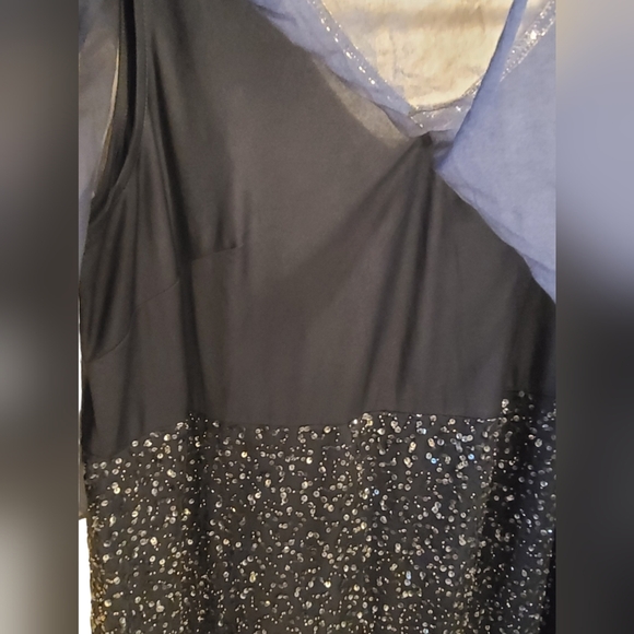 NWOT J Kara Beaded Cocktail Dress 22W - Picture 6 of 11